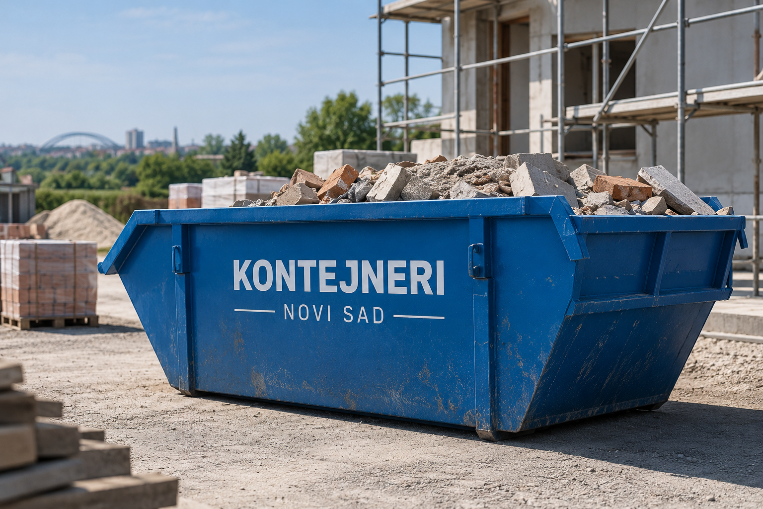 Cena iznajmljivanja kontejnera Novi Sad